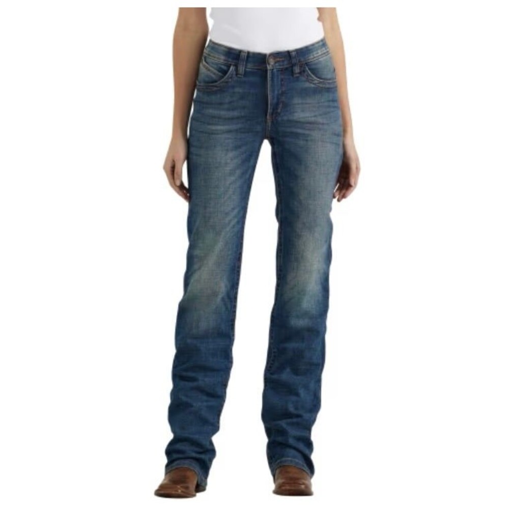 Wrangler Willow Ultimate Riding Jeans Size 1  Length 32”  Color-Rebecca NWOT